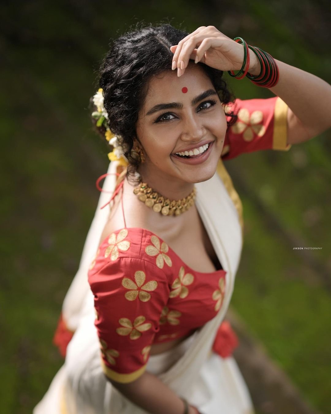 Anupama-Parameswaran-looks-elegant-in-saree-11