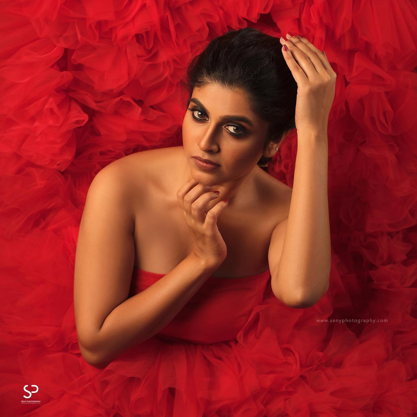 Rasna-Pavithran-in-Red-Dress-10