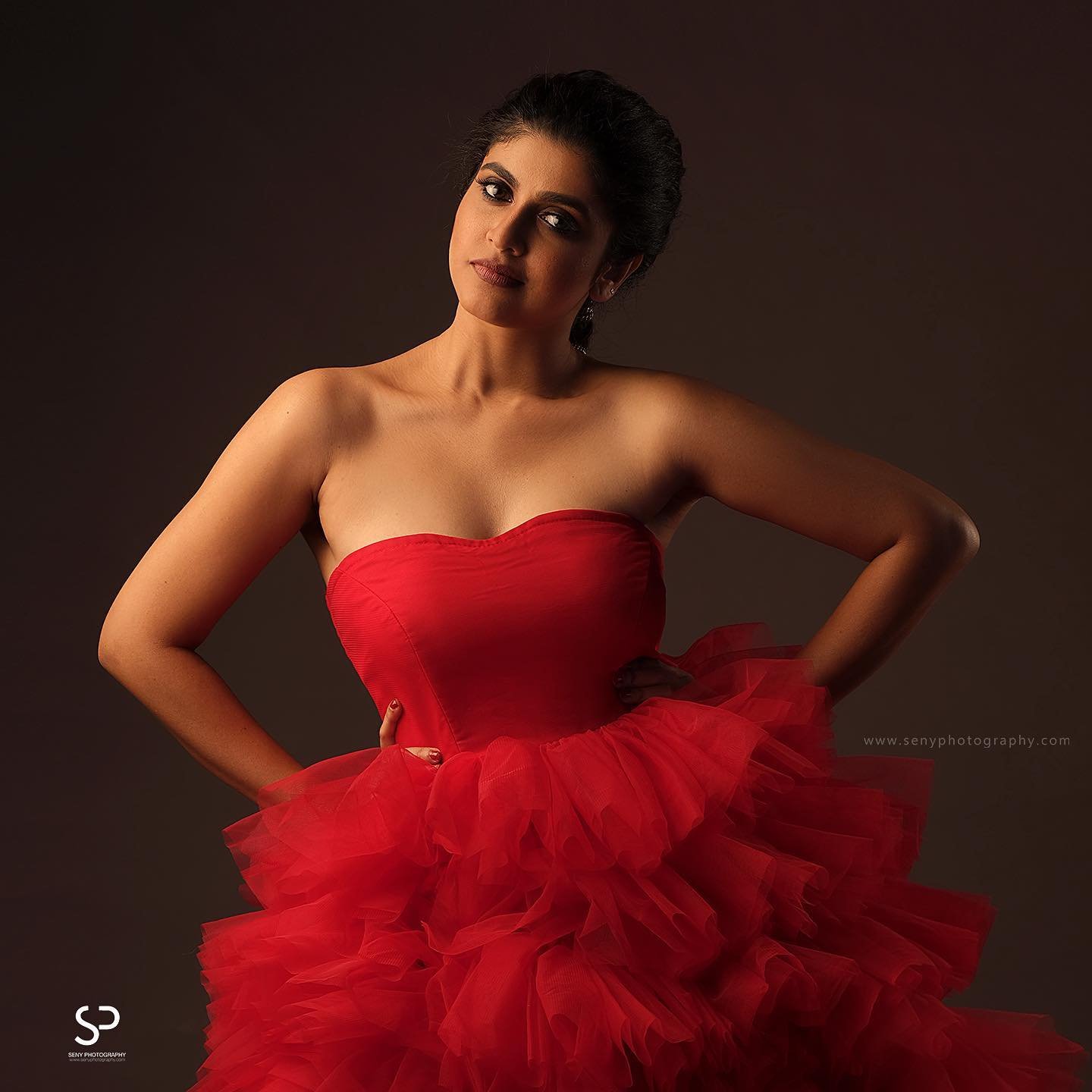 Rasna-Pavithran-in-Red-Dress-8