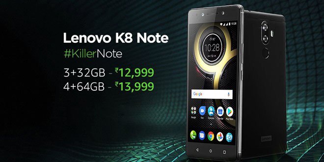 Lenovo K8 Note