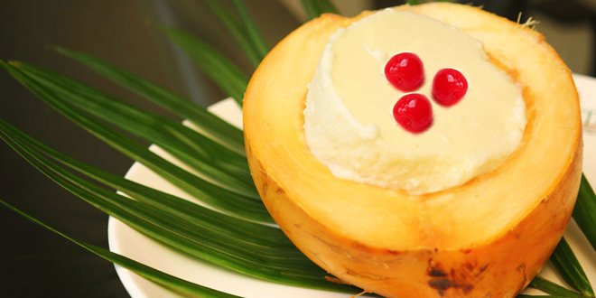 Tender Coconut Pudding