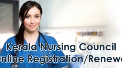 Kerala Nursing Council Online Registration