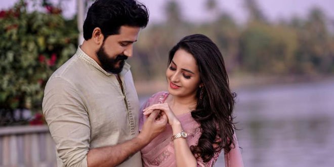 Actress Bhama Engagement Photos