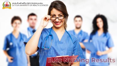 YSR University of Health Science B.Sc Nursing Results